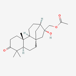 molecular formula C22H34O4 B14081213 3-O-Acetylcalliterpenone 