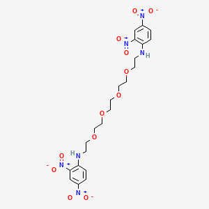 N1,N14-Bis(2,4-dinitrophenyl)-3,6,9,12-tetraoxatetradecane-1,14-diamine