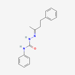 (2E)-N-phenyl-2-(4-phenylbutan-2-ylidene)hydrazinecarboxamide