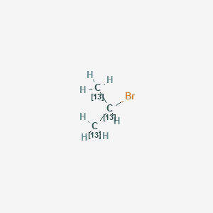 molecular formula C3H7Br B14081390 2-Bromopropane-13C3 