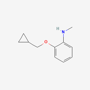 (2-Cyclopropylmethoxyphenyl)-methylamine