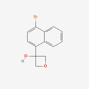 3-(4-Bromonaphthalen-1-yl)oxetan-3-ol