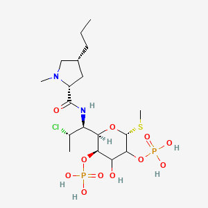 molecular formula C18H35ClN2O11P2S B14081672 Clindamycin 2,4-Diphosphate 