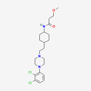 molecular formula C22H33Cl2N3O2 B14081700 Dopamine D3 Receptor Agonist 13a 