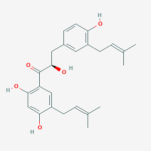 molecular formula C25H30O5 B14081763 Kanzonol Y CAS No. 184584-87-0