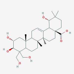 molecular formula C30H48O7 B14081775 Bellericagenin B 