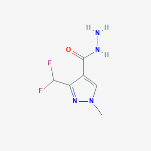 3-(Difluoromethyl)-1-methylpyrazole-4-carbohydrazide