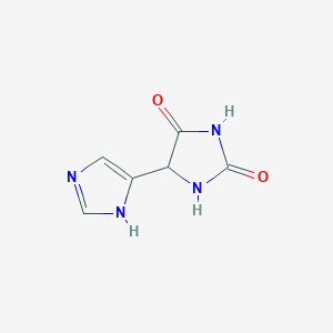 5-(3H-imidazol-4-yl)imidazolidine-2,4-dione