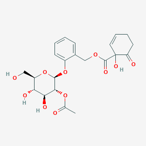 molecular formula C22H26O11 B14081910 2'-Acetylsalicortin 