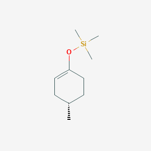 molecular formula C10H20OSi B14081942 trimethyl-[(4S)-4-methylcyclohexen-1-yl]oxysilane 