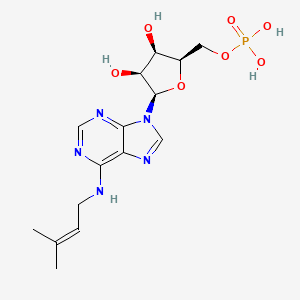 molecular formula C15H22N5O7P B14082015 N6-Isopentenyladenosine-5'-monophosphateSodiumSalt 