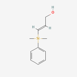 2-Propen-1-ol, 3-(dimethylphenylsilyl)-, (2E)-