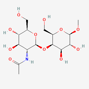 Methyl 4-O-(2-acetamido-2-deoxy-beta-D-glucopyranosyl)-beta-D-galactopyranoside