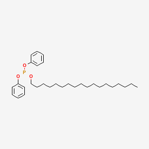 molecular formula C30H47O3P B14082136 Octadecyl diphenyl phosphite CAS No. 100781-90-6