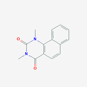 Benzo[h]quinazoline-2,4(1H,3H)-dione, 1,3-dimethyl-