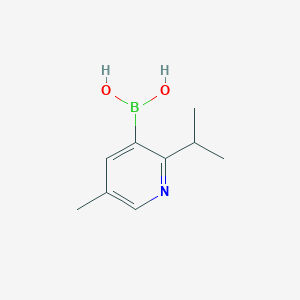 (2-Isopropyl-5-methylpyridin-3-yl)boronic acid