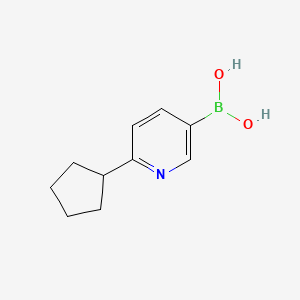 (6-Cyclopentylpyridin-3-yl)boronic acid