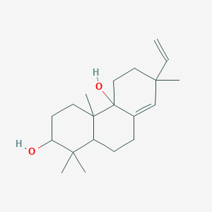 7-Ethenyl-1,1,4a,7-tetramethyl-2,3,4,5,6,9,10,10a-octahydrophenanthrene-2,4b-diol