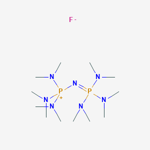 molecular formula C12H36FN7P2 B140823 Phosphazenebase P2-F CAS No. 137334-99-7