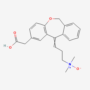 3-[2-(carboxymethyl)-6H-benzo[c][1]benzoxepin-11-ylidene]-N,N-dimethylpropan-1-amine oxide