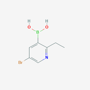 (5-Bromo-2-ethylpyridin-3-yl)boronic acid