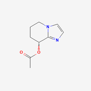 (R)-5,6,7,8-Tetrahydroimidazo[1,2-a]pyridin-8-yl acetate