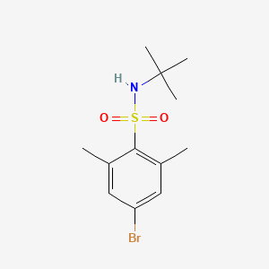 4-bromo-N-(tert-butyl)-2,6-dimethylbenzenesulfonamide