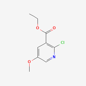 Ethyl 2-chloro-5-methoxynicotinate