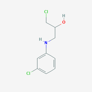 1-Chloro-3-[(3-chlorophenyl)amino]-2-propanol