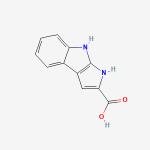 1,8-Dihydropyrrolo[2,3-b]indole-2-carboxylic acid