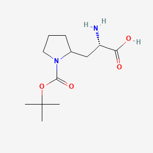 (2s)-2-Amino-3-(1-(tert-butoxycarbonyl)pyrrolidin-2-yl)propanoic acid