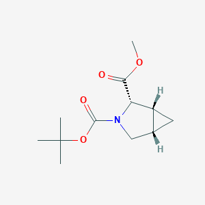 3-O-tert-butyl 2-O-methyl (1R,2S,5S)-3-azabicyclo[3.1.0]hexane-2,3-dicarboxylate