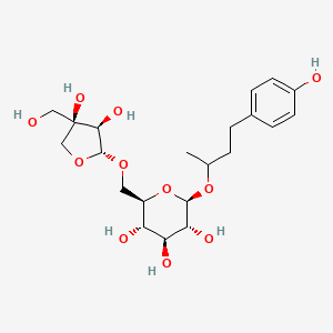 molecular formula C21H32O11 B14082595 Apiosylrhododendrin 