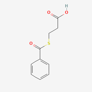 molecular formula C10H10O3S B14082645 3-(Benzoylsulfanyl)propanoic acid CAS No. 60718-18-5