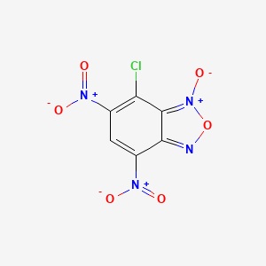 2,1,3-Benzoxadiazole, 4-chloro-5,7-dinitro-, 3-oxide