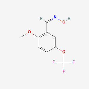 2-Methoxy-5-(trifluoromethoxy)benzaldehyde oxime