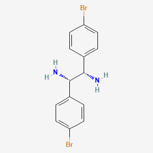 (1S,2S)-1,2-Bis(4-bromophenyl)ethane-1,2-diamine