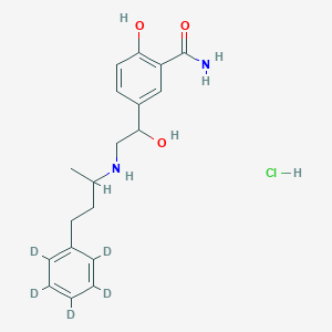 molecular formula C19H25ClN2O3 B14082809 Labetalol-d5 (hydrochloride) 