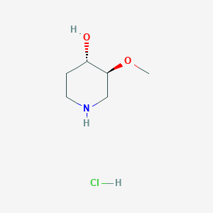 (3S,4S)-3-Methoxypiperidin-4-ol hydrochloride