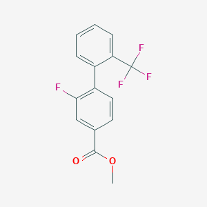 Methyl 2-fluoro-2'-(trifluoromethyl)-[1,1'-biphenyl]-4-carboxylate