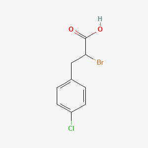 2-bromo-3-(4-chlorophenyl)propanoic Acid