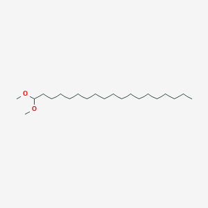 molecular formula C21H44O2 B14083070 1,1-Dimethoxynonadecane CAS No. 100419-53-2