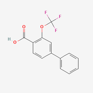 3-(Trifluoromethoxy)biphenyl-4-carboxylic acid