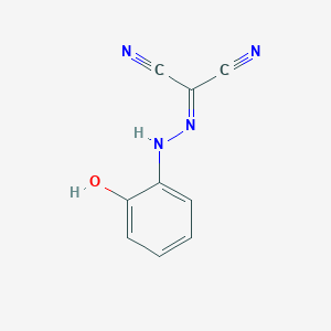 molecular formula C9H6N4O B14083099 (2-Hydroxyphenyl)carbonohydrazonoyl dicyanide CAS No. 101398-32-7