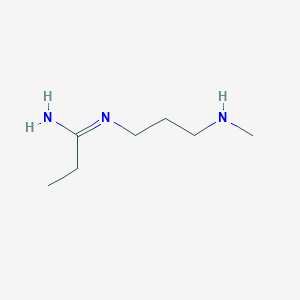 (1E)-N'-[3-(Methylamino)propyl]propanimidamide