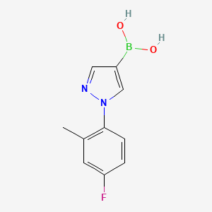 (1-(4-Fluoro-2-methylphenyl)-1H-pyrazol-4-yl)boronic acid