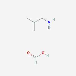 Formic acid;2-methylpropan-1-amine