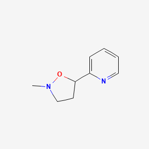 Pyridine, 2-(2-methyl-5-isoxazolidinyl)-