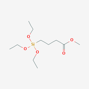 molecular formula C11H24O5Si B14083235 Methyl 4-(triethoxysilyl)butanoate CAS No. 61630-37-3