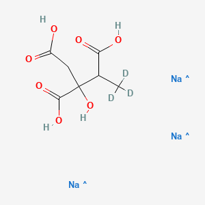 molecular formula C7H10Na3O7 B14083251 CID 171042860 